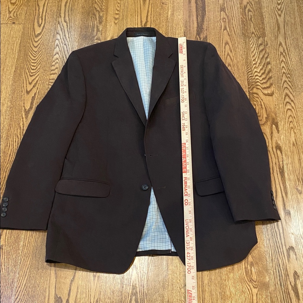 Lauren Ralph Lauren brown sport coat 42R academia soft lightweight - Picture 10 of 12